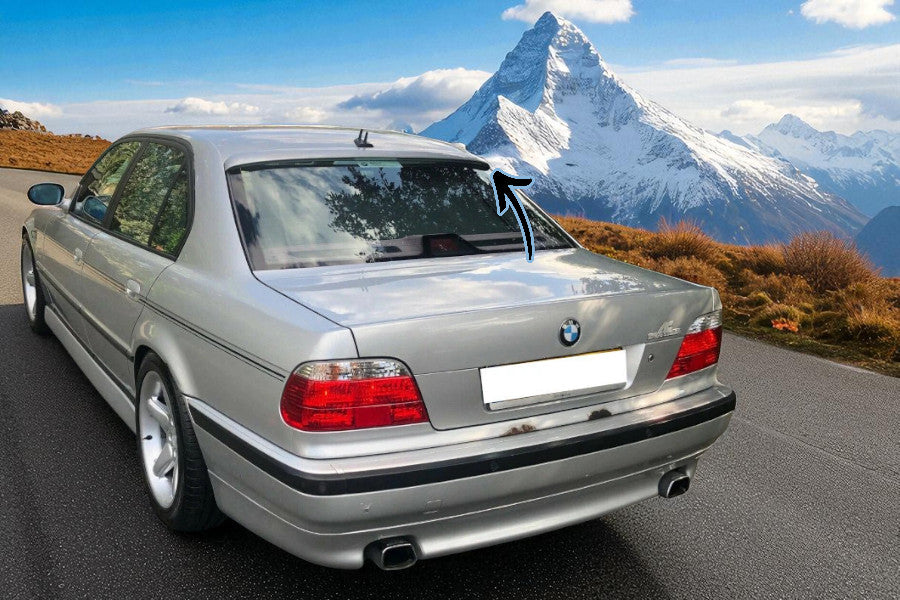 🔥Spoiler Finestrino Posteriore per BMW Serie 7 E38 (1994–2001) – Tuning 🔥