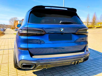 💙KIT Spoiler Nero Lucido Adatto Per BMW X5 G05 M50 201💙