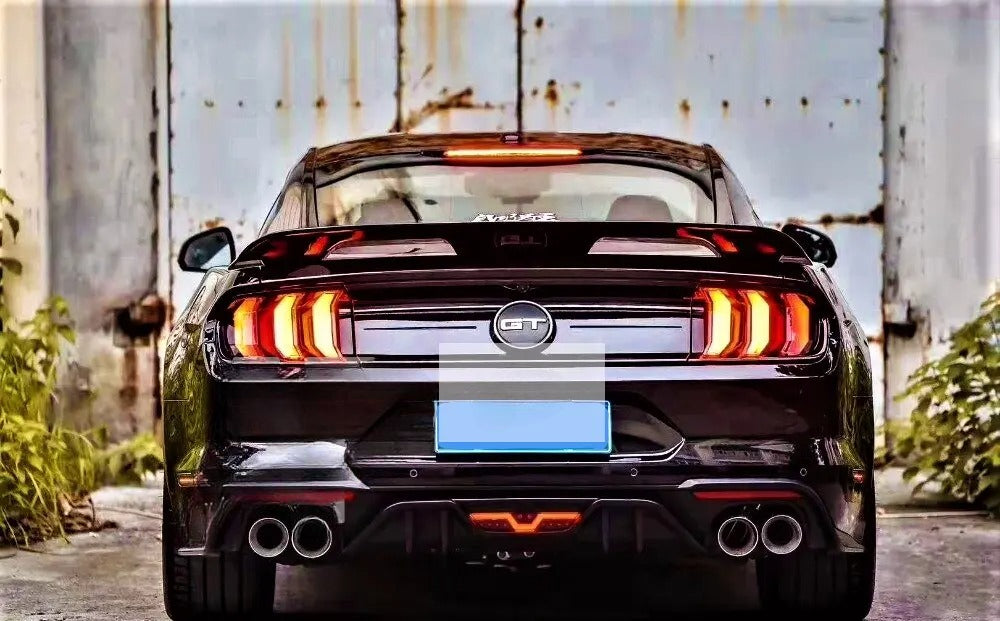 💎KIT Spoiler Nero Lucido adatto per Ford Mustang Shelby GT500 Style💎
