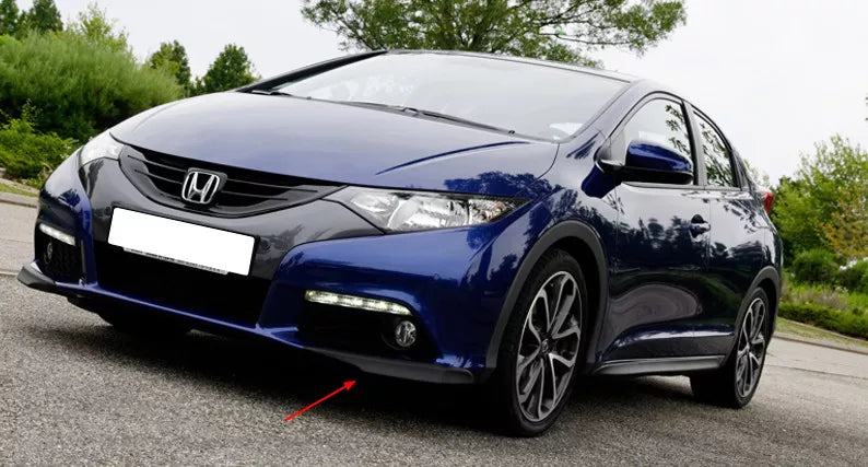 ❤️‍🔥SPLITTER LATERALE ADATTO PER HONDA CIVIC MK IX (dal 2012)❤️‍🔥
