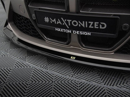 💕 Splitter   adatto per   BMW M4 G82 / M3 G80   nero lucido 💕