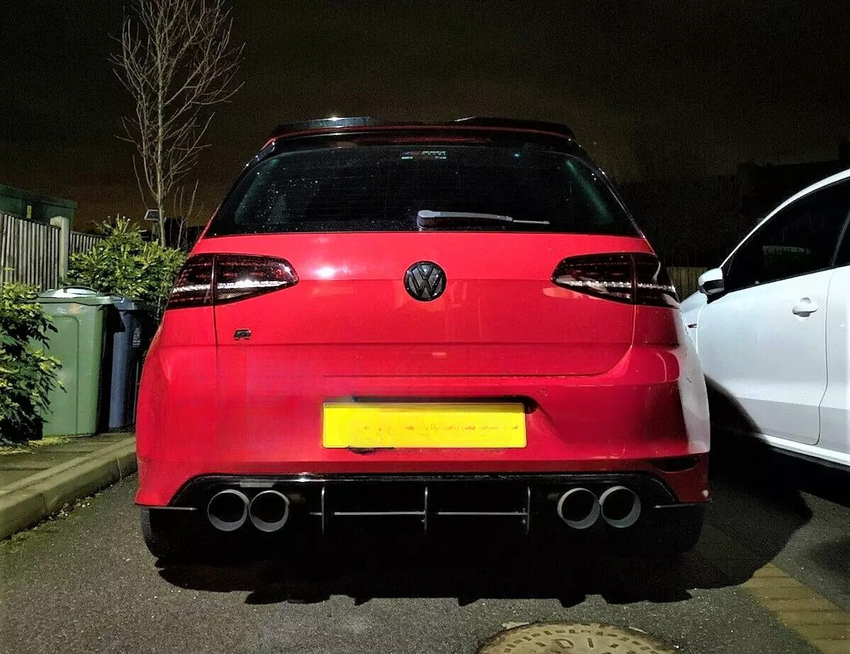 ⚡Diffuser KIT suitable for VW Golf R MK7 2013-2016⚡