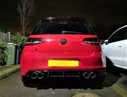 Rear Diffuser Kit Suitable for VW Golf R MK7 2013-2016 