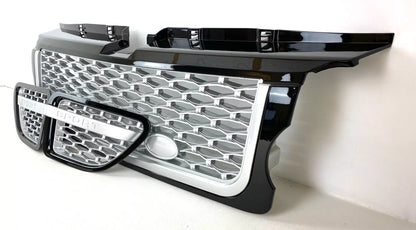 Front Grille for Range Rover Sport L320 (05-09) Autobiography Look Silver Black