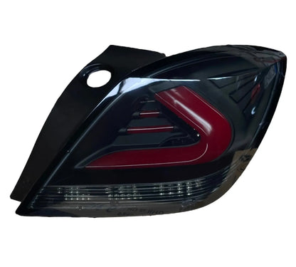 PER OPEL ASTRA H GTC FANALI POSTERIORI LED BLACK SMOKE