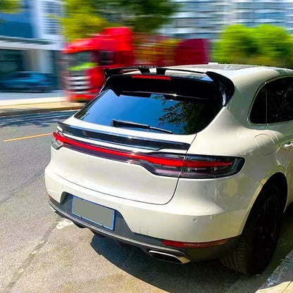 ❤️Kit spoiler nero lucido adatto per Porsche Macan Mid Wing Lip 2014+❤️