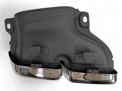 😎Diffusore+ Terminali Di Scarico(CHROMES) Adatto Per Mercedes S-KL.S63 😎