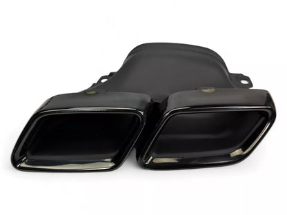✨Diffusore+ Terminali Di Scarico (NERO) Adatto Per Mercedes S-KL. C217.✨