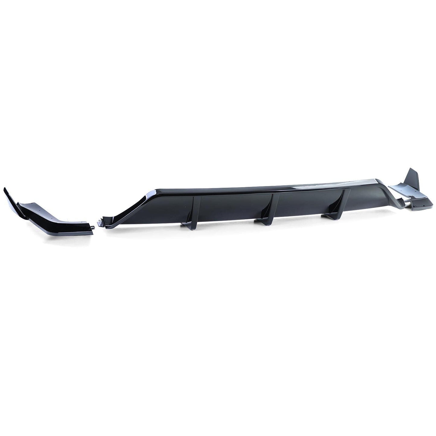 Rear Diffuser Performance Look Gloss Black Compatible for BMW X5 F15 13-18 