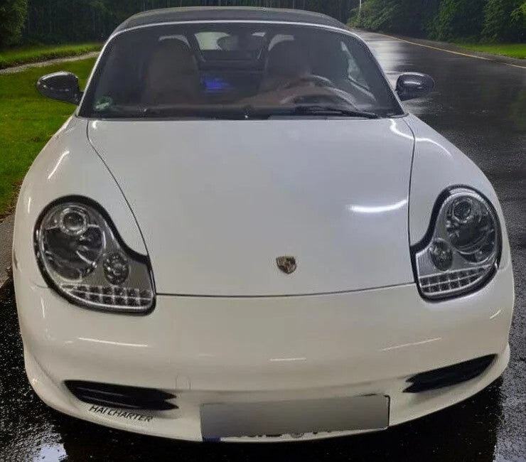 Fari per Porsche Boxster 986 anno 96-04 frecce LED cromate luce di posizione LED