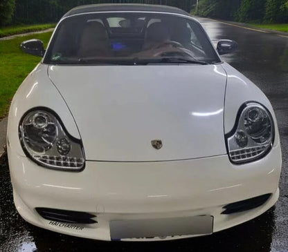 Fari per Porsche Boxster 986 anno 96-04 frecce LED cromate luce di posizione LED
