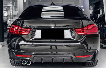 0048 DIFFUSORE POSTERIORE PARAURTI M4 DIFFUSORE CARBONIO BMW SERIE 4 F32 F33 F36