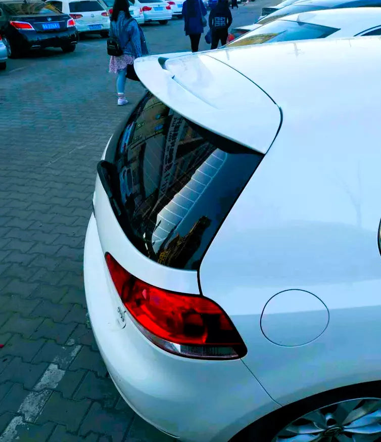 🤍Glossy Black Spoiler Kit Suitable for VW Golf MK6 TSI TDI 'GTI R R20🤍 