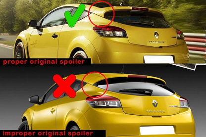 💕SPOILER RENAULT MEGANE MK3 RS CUP LOOK💕