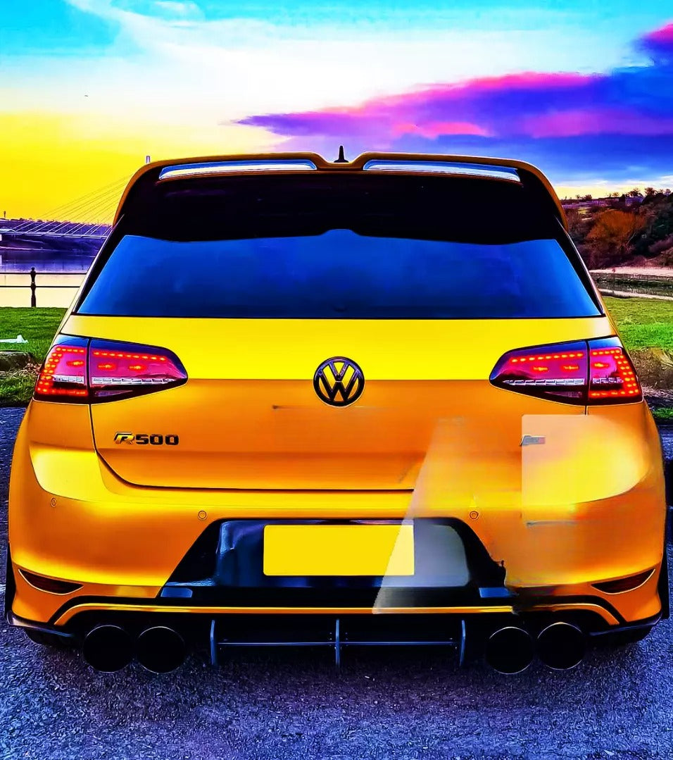 Rear Diffuser Kit Suitable for VW Golf R MK7 2013-2016 
