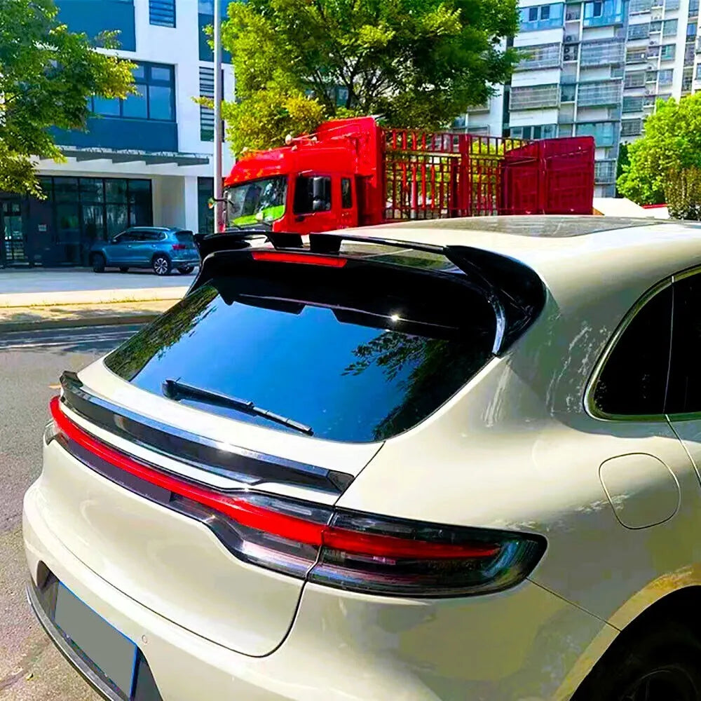 ✨Glossy Black Rear Spoiler Kit Suitable For Porsche Macan 2014+✨