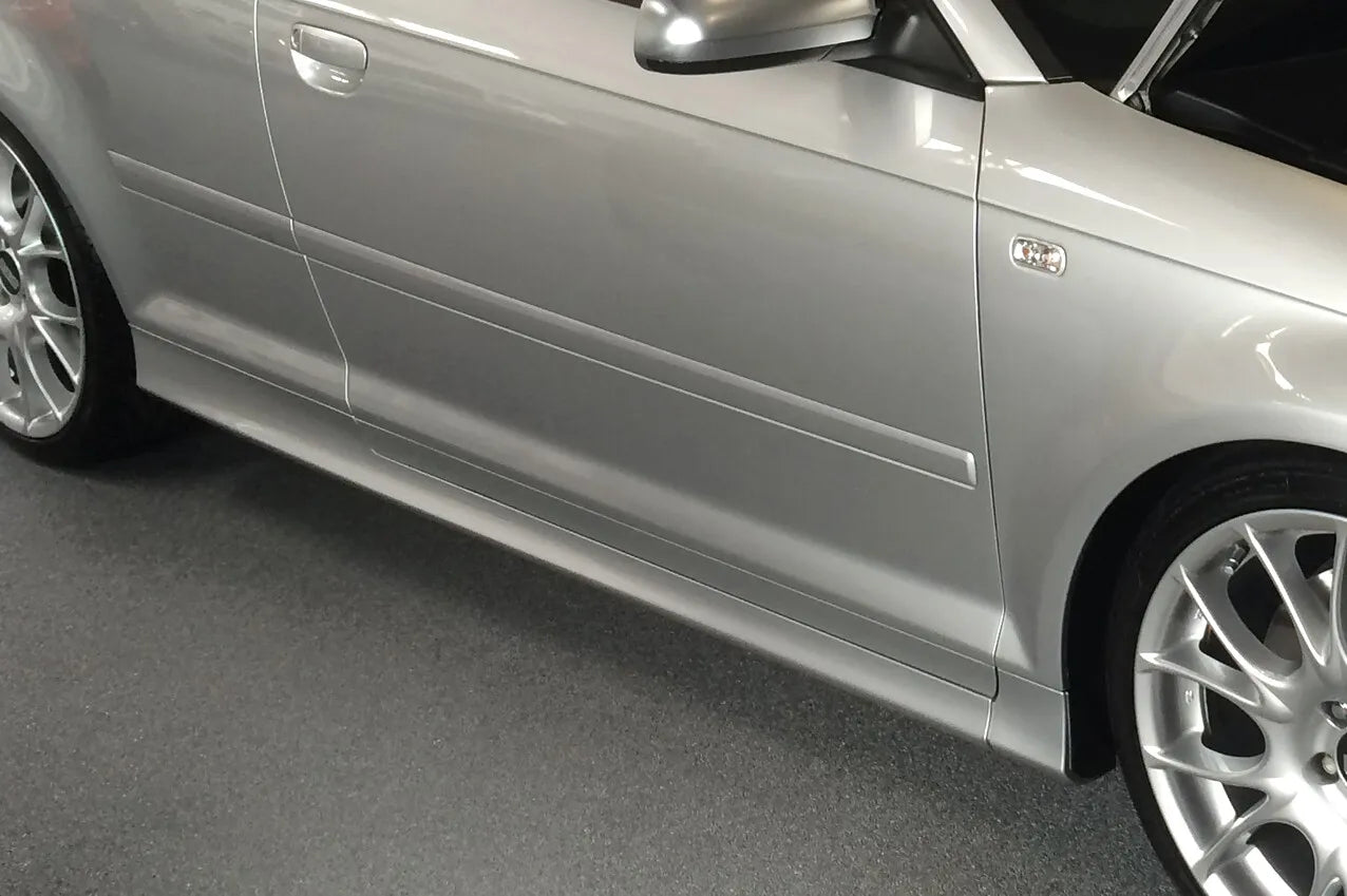 😎MINIGONNE ADATTO PER AUDI A3 8P 3 PORTE (2003-2012) STILE S3😎