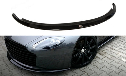 💕 Splitter adatto per  Aston Martin V8 Vantage nero lucido 💕
