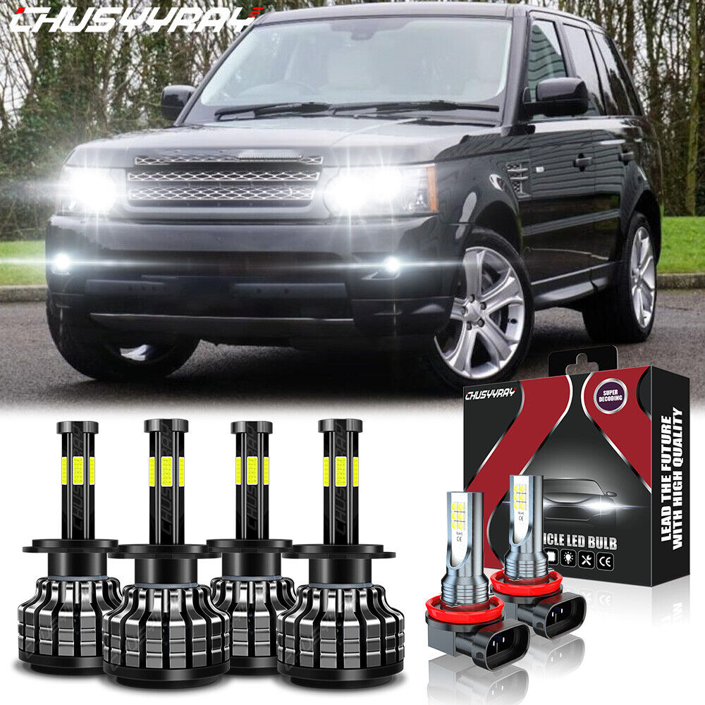 Per Land Rover Range Rover Sport 06-09 Faro LED 6000K + KIT lampadine fendinebbi