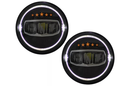 😎Fari a LED CREE da 7 pollici Halo DRL per Jeep Wrangler JK TJ LJ JL 97-17 5 😎