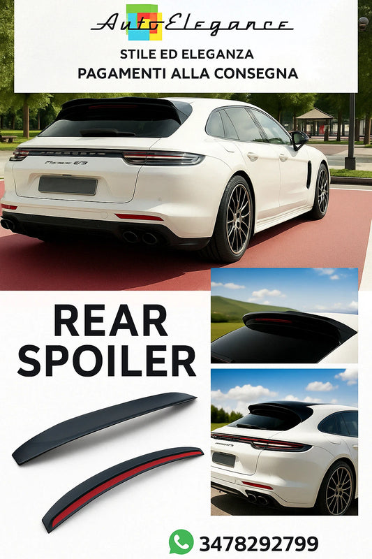 ⭐Spoiler Cap Adatto Per Porsche Panamera GTS Sport Turismo 971 Facelift 2020-2023⭐