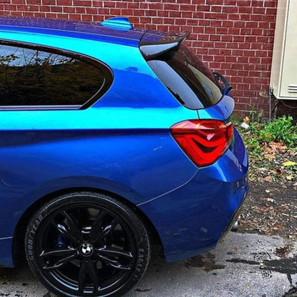 💕SPOILER POSTERIORE ADATTO PER BMW SERIE 1 F20 F21 11-19 M SPORT NERO LUCIDO💕