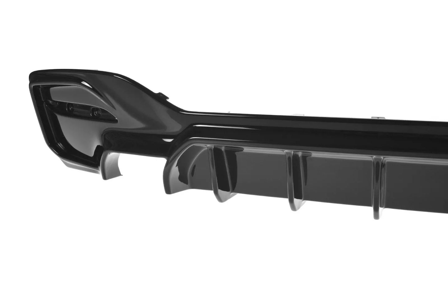 🔥Diffusore Posteriore Nero Lucido in ABS per BMW Serie 1 F20/F21 M-Sport🔥