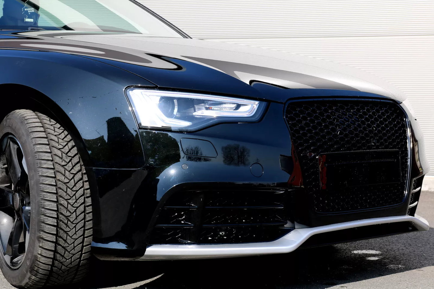 ⭐Paraurti anteriore per Audi A5 8T Facelift 2012-2016 RS5 Look Griglie Estensio⭐