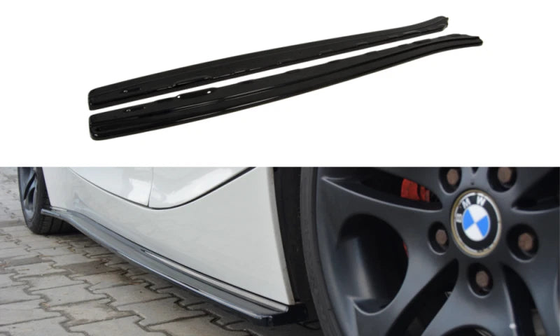 SPLITTER SUITABLE FOR VW GOLF 8 GTI GTD RLINE LOOK GLOSSY BLACK SPORTY DESIGN 