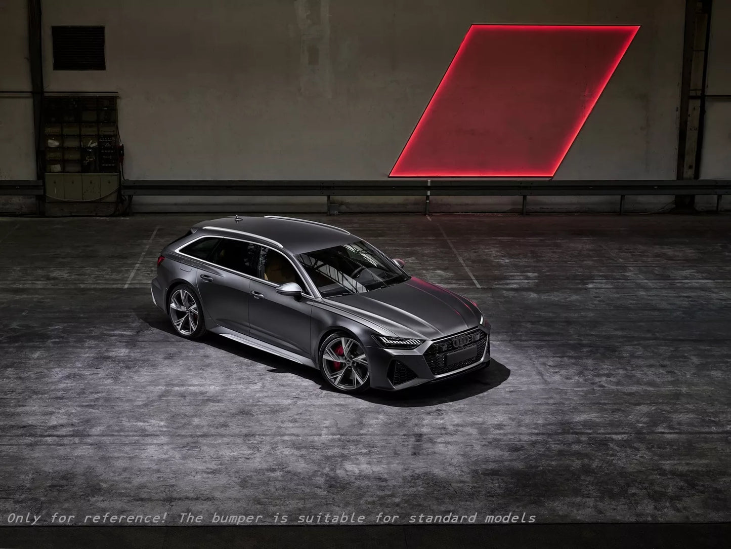 🤩Paraurti anteriore per Audi A6 C8 4K 2018+ RS6 Look Griglia Nero lucido🤩