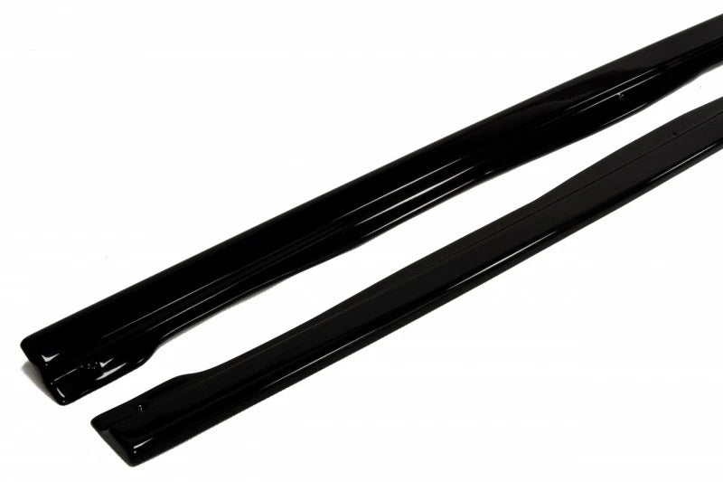 💕Sotto  Minigonne  adatto  per   Audi A6 C7 S Line nero lucido 💕