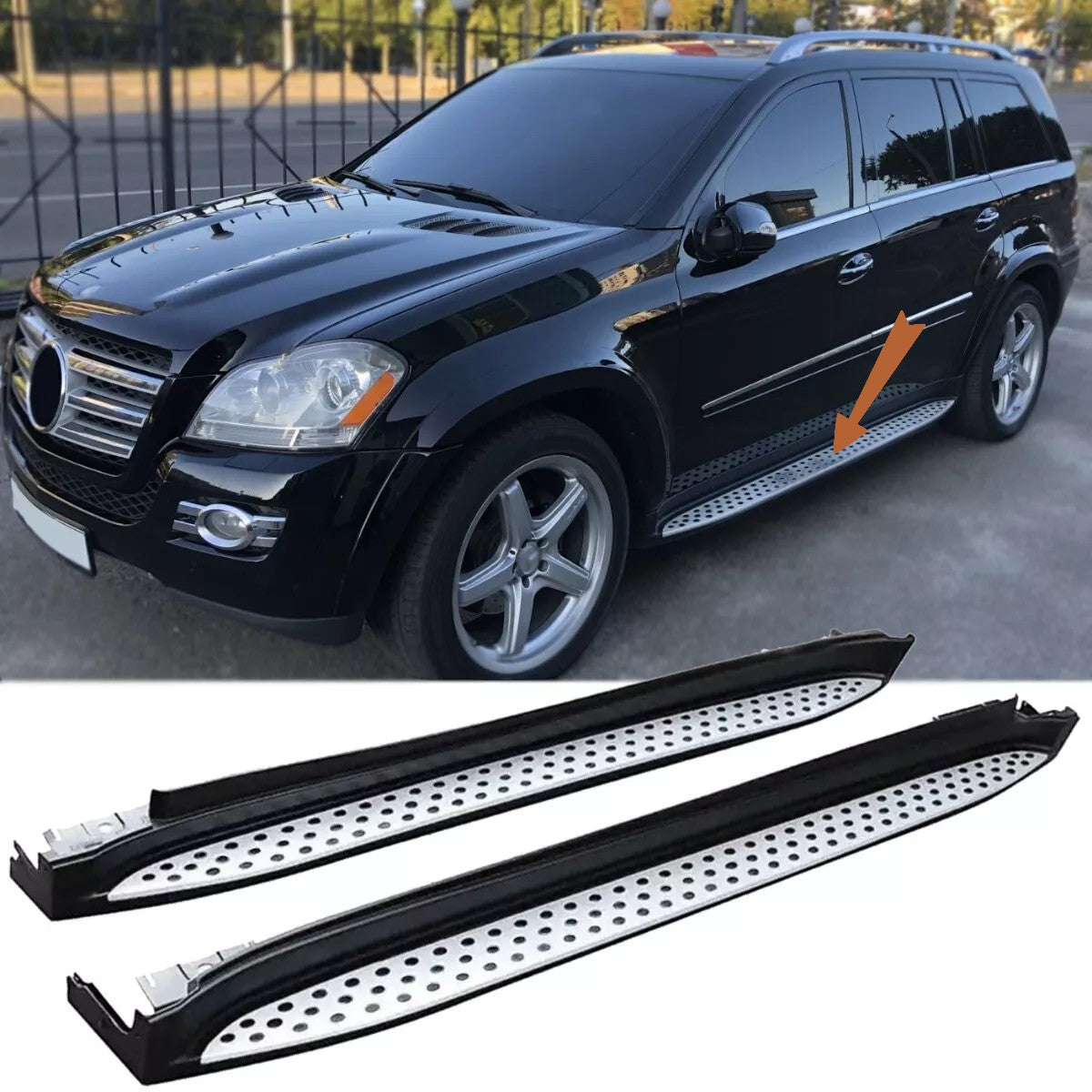 KIT MINIGONNE ADATE PER Mercedes X164 GL 2006-2012