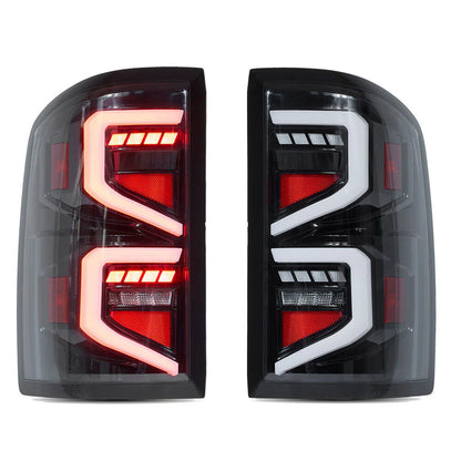 Luci posteriori a LED per GMC Sierra 1500 2500 3500 HD 2014-2018 con coppia di avviamento