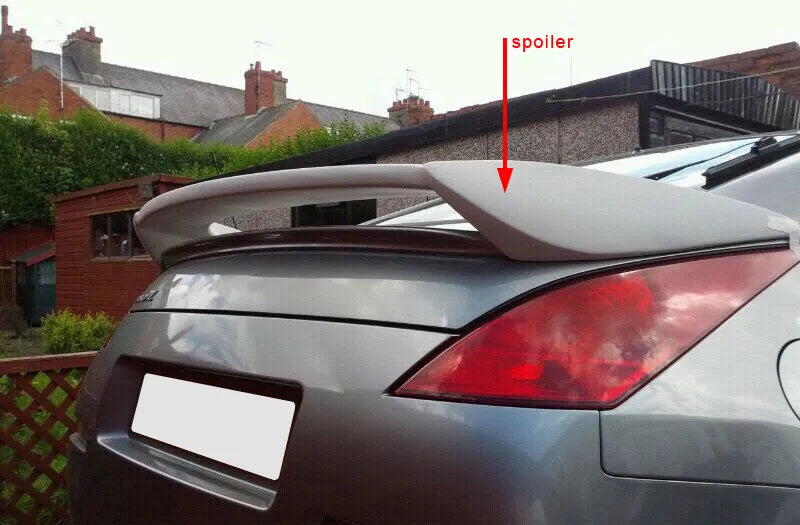🤩SPOILER ADATTO PER  NISSAN 350Z COUPE ( 2002-2008 )🤩