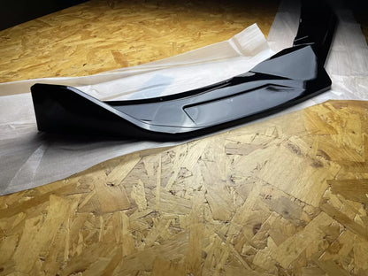 🤍Glossy Black Splitter Suitable for VW Golf MK8 GTI GTD R Line 2020+🤍