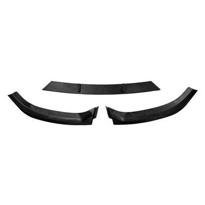 Kit splitter nero lucido adatto per Audi A3 S3 S Line 8V Gloss 17-20