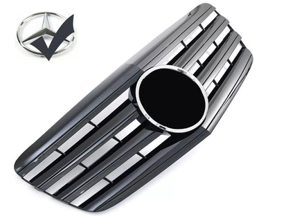 Griglia Nero Lucido ADATTA PER MERCEDES W211 CLASSE E