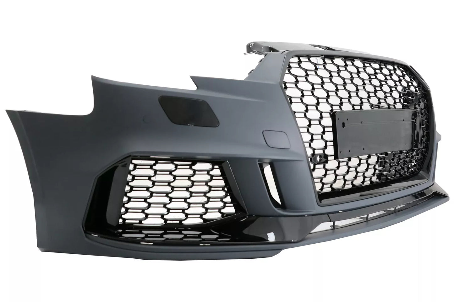 Paraurti per Audi A3 8V Facelift 16-19 Sedan Cabrio RS3 Look Nero brillante