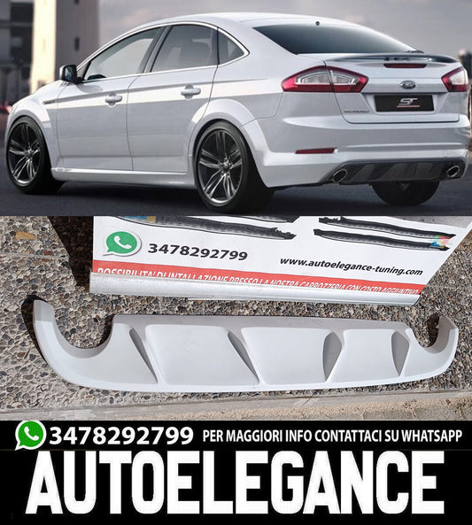 Paraurti sportivo inferiore diffusore posteriore Ford Mondeo 4IV