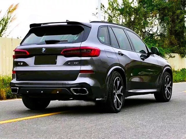 💙KIT Spoiler Nero Lucido Adatto Per BMW X5 G05 M50 201💙