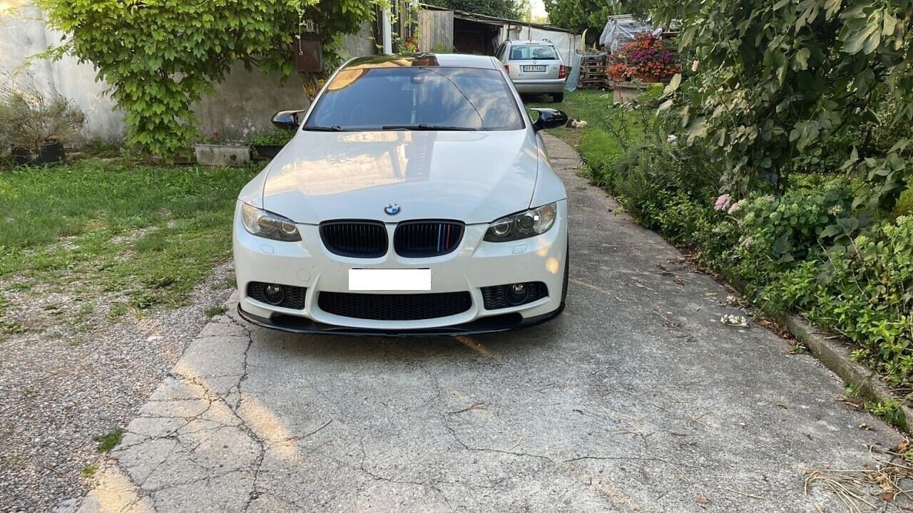 SPLITTER SUITABLE FOR BMW 3 SERIES E92 E93 M3 2006-2010 GLOSS BLACK LOOK