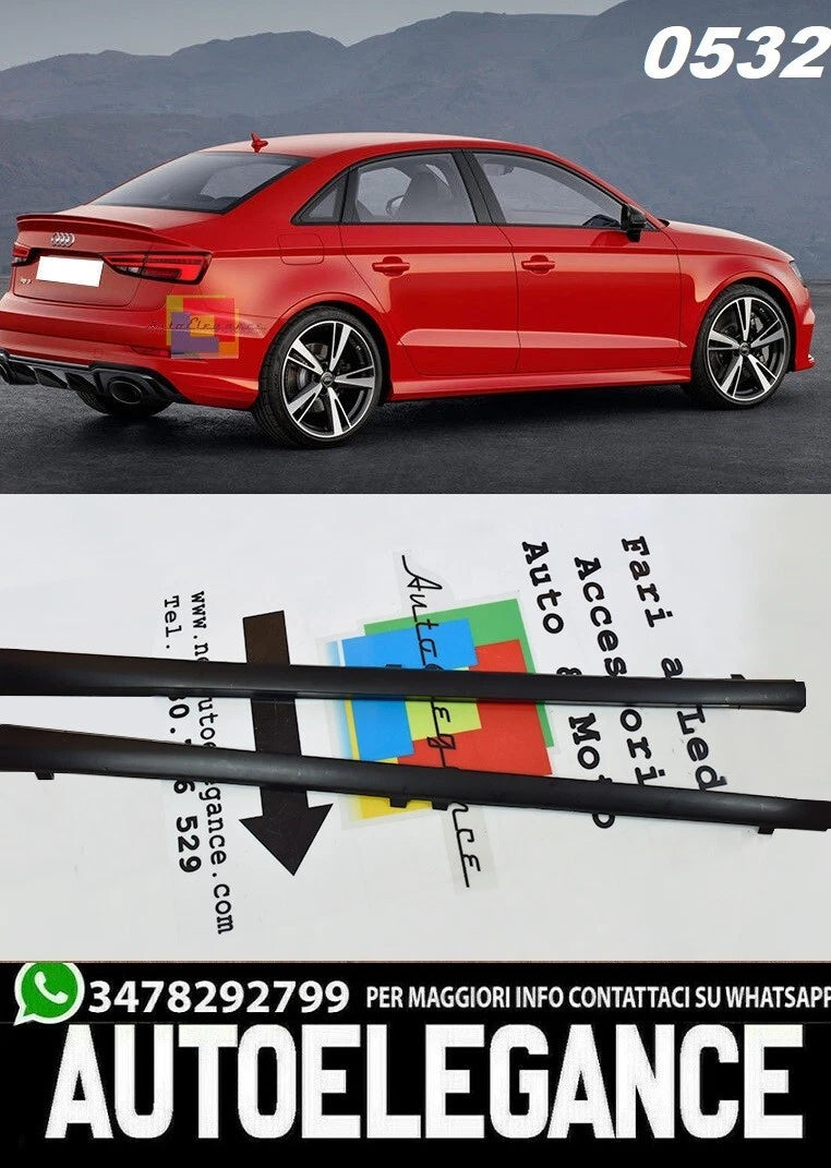 MINIGONNE adatto per AUDI A3 8V SEDAN A3 8V BERLINA 2012-2019 sline