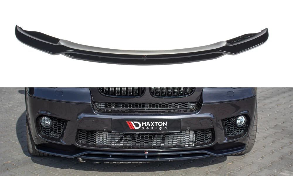 💕Splitter adatto  per  Bmw X5 E70 Facelift M Sport ABS nero  lucido  💕