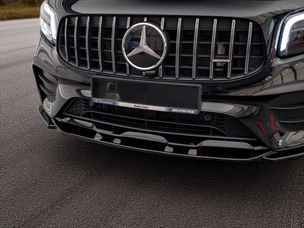 🔥Splitter Anteriore V1 in ABS Nero Lucido per Mercedes-AMG GLB 35 X247🔥