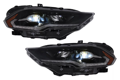✨Faro proiettore led per Ford Mustang vi mopf 18-2023 nero doppio proiettore✨