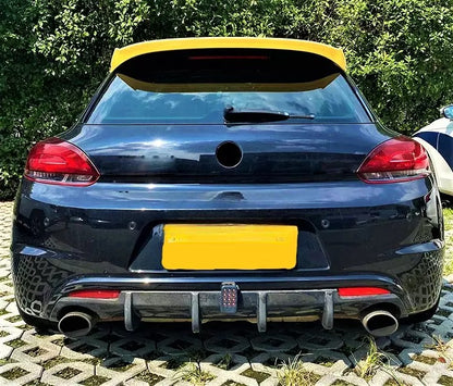 😍Glossy black rear spoiler suitable for VW Scirocco TSI TDI R 2015-2😍