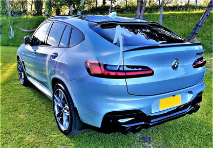 😎KIT Spoiler posteriore in fibra di carbonio adatto per BMW X4 G02 X4M Sport😎