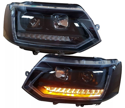 FANALE OTTICO T6 PER VW T5 BUS 09-15 FACELIFT LED FRECCE DI MARCIA SWV42SLGXBY