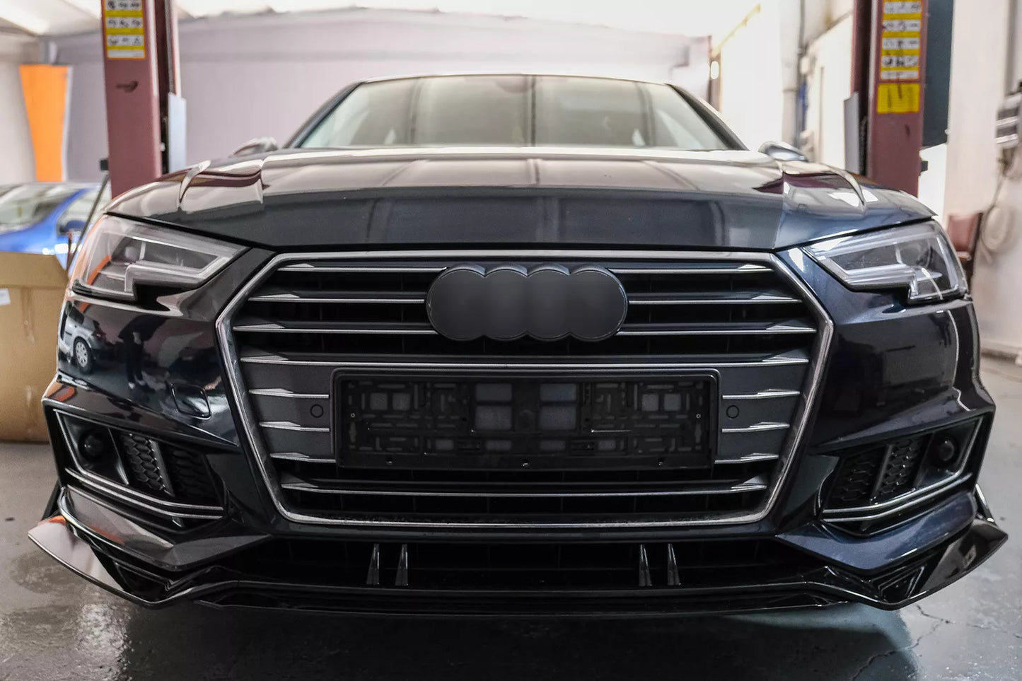 😍Splitter adatto per Audi A4 B9 8W S-Line 16-18 Nero lucido😍