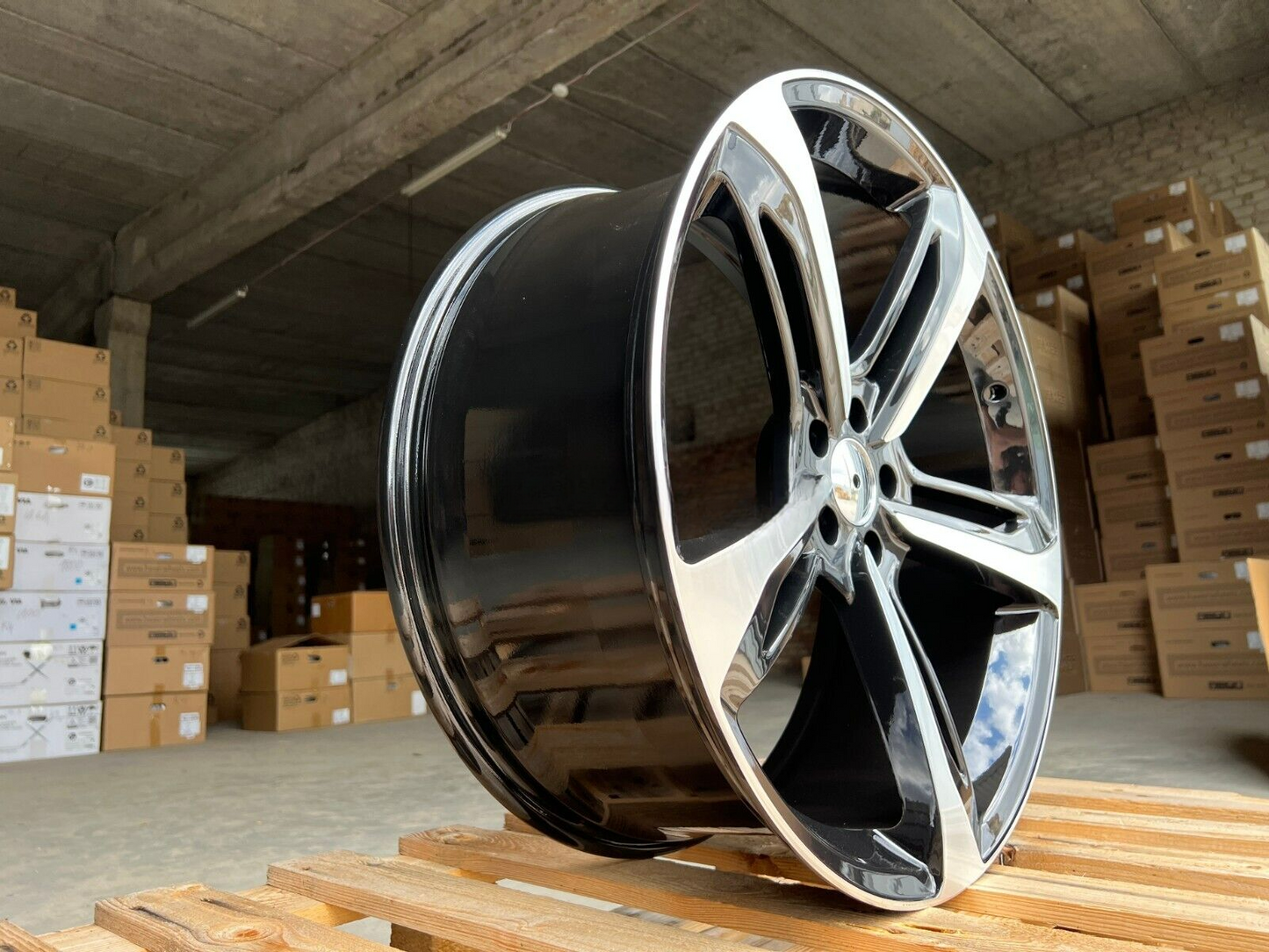 ADATTO per Audi A4 A5 A6 A7 A8 S-Line CERCHI IN LEGA 22 inch 5x112 SQ7